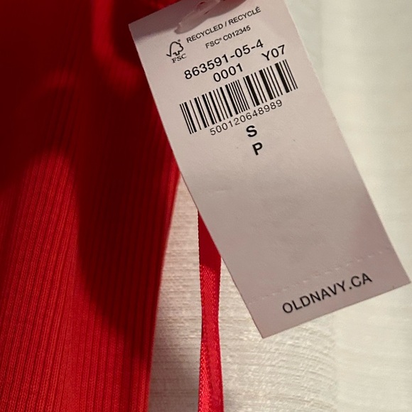 SOLD Sp Old Navy red dress NWT - Picture 2 of 4